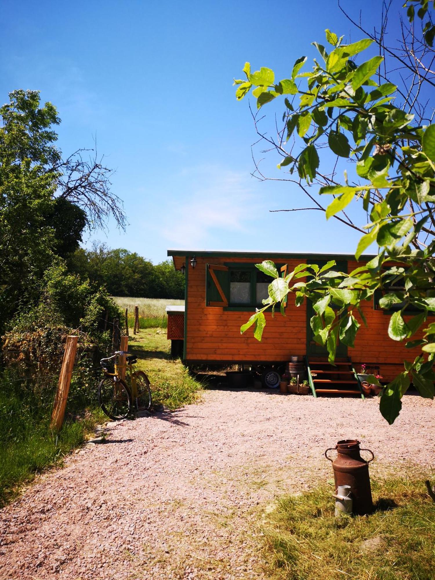 Roulotte & Foret - Evasion Boheme En Bourgogne Antully Экстерьер фото