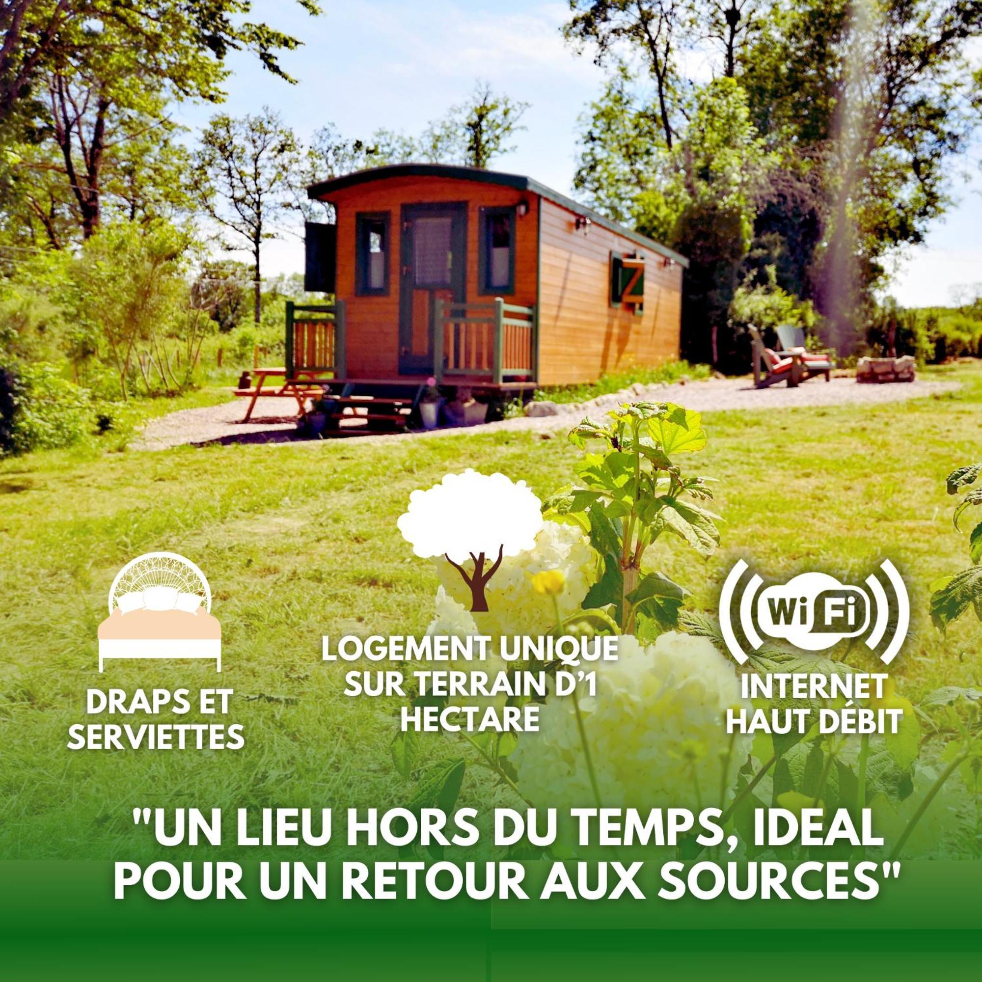 Roulotte & Foret - Evasion Boheme En Bourgogne Antully Экстерьер фото
